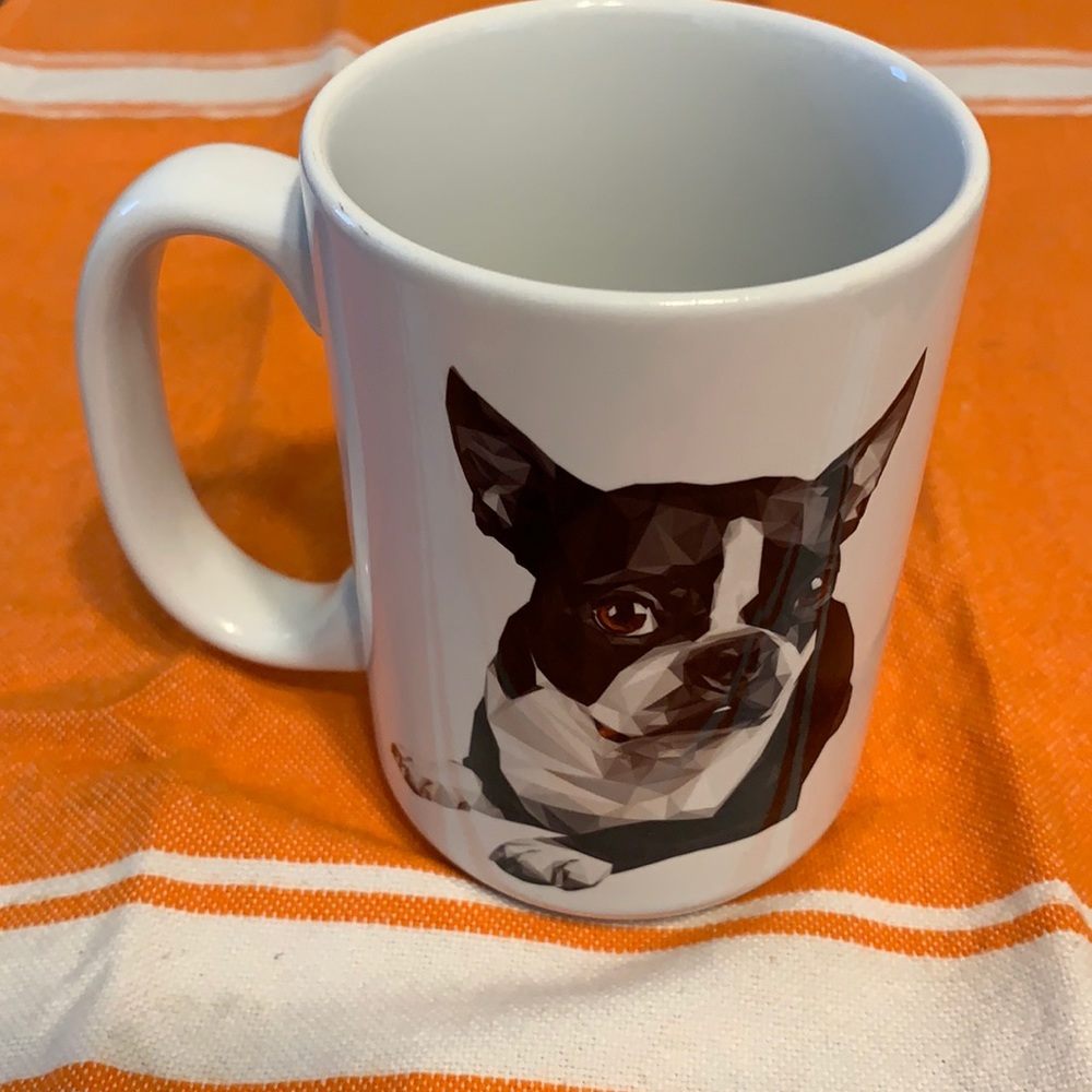 Boston terrier mug